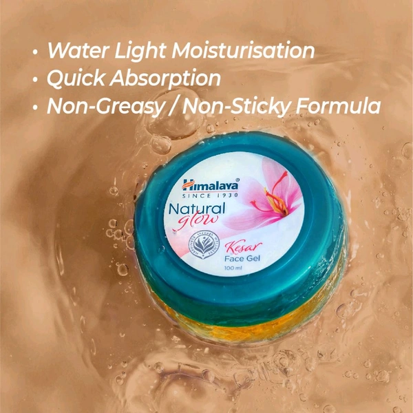 Himalaya Natural Glow Kesar Face Gel - Out of Stock, 100ml, Face Gel