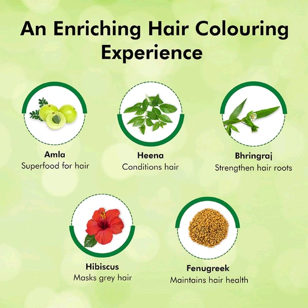 Indica Easy Shampoo Hair Color Natural Black 1 - Out of Stock, Hair Color