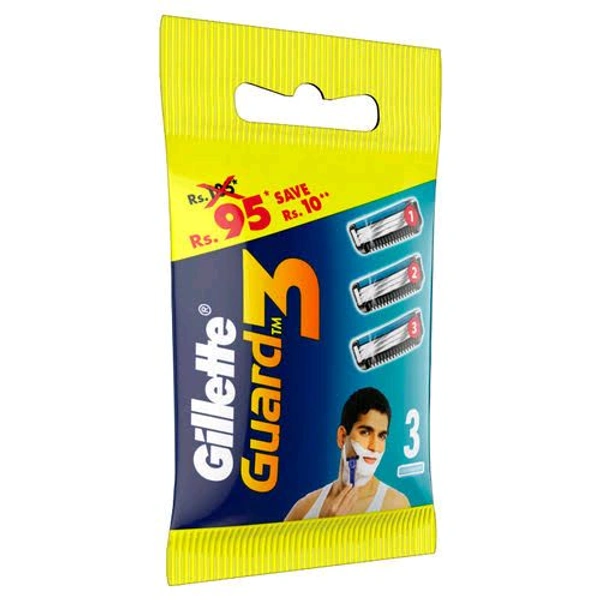 Gillette Guard 3 Razor Blades - Out of Stock, Shaving Kit
