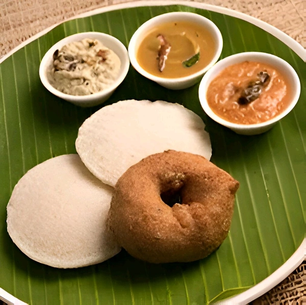 Idly + Vadai