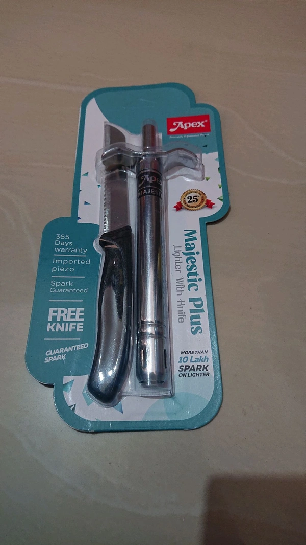 Apex Majestic Lighter + Knife Combo - Out of Stock, Gas Lighter