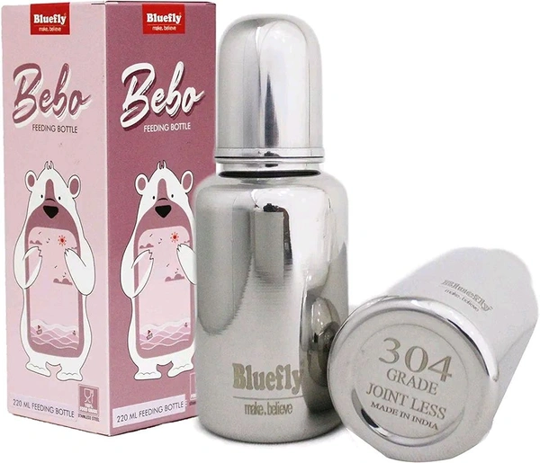 Bluefly Bebo Feeding Bottle - Out of Stock, 150ml, Feeding Bottle