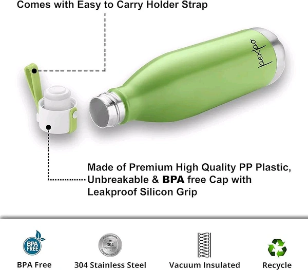 Pexpo Tri-Play Vacuum Hot & Cold Bottle - Out of Stock, Flask, 1 L