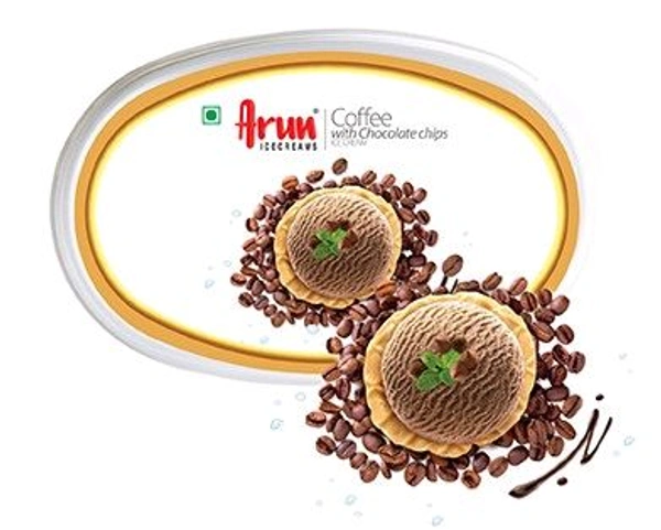 Arun Ice Creams Coffee With Chocochips - 250ml