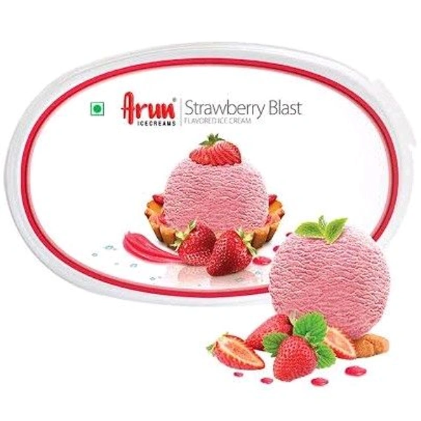 Arun Ice Creams Strawberry Blast - 500ml