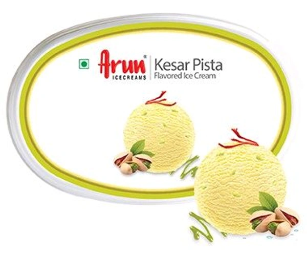 Arun Ice Creams Kesar Pista Flavour - 125ml
