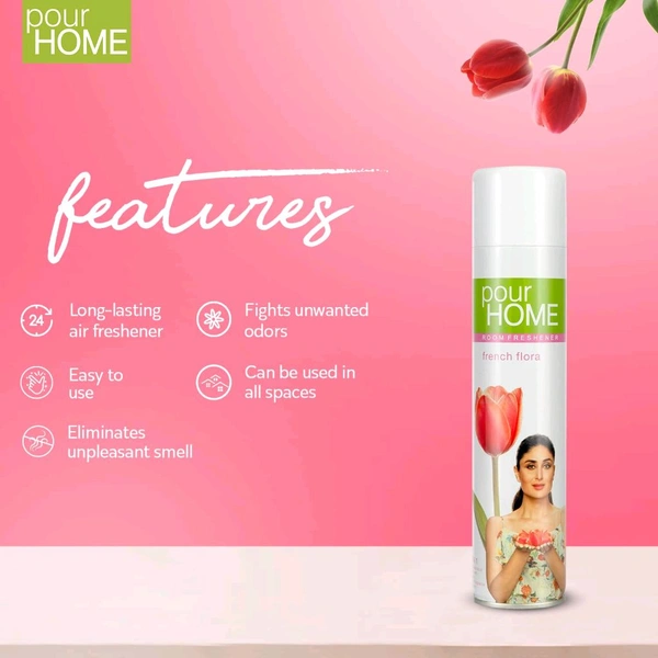 Pour Home French Flora Room Freshener Spray - Out of Stock, Room Freshener Spray