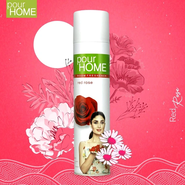 Pour Home Red Rose Room Freshener Spray - Out of Stock, Room Freshener Spray