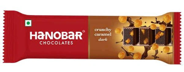 Hanobar Crunchy Caramel Chocolate Bar