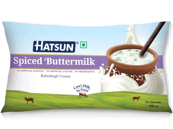 Hatsun Spiced Butter Milk (Pouch) - 200ml