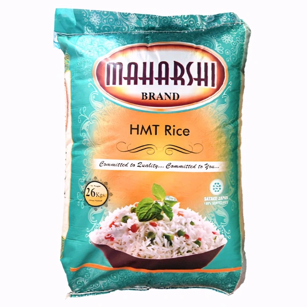 Maharishi HMT Half Boiled Rice - Out of Stock, 26 Kg