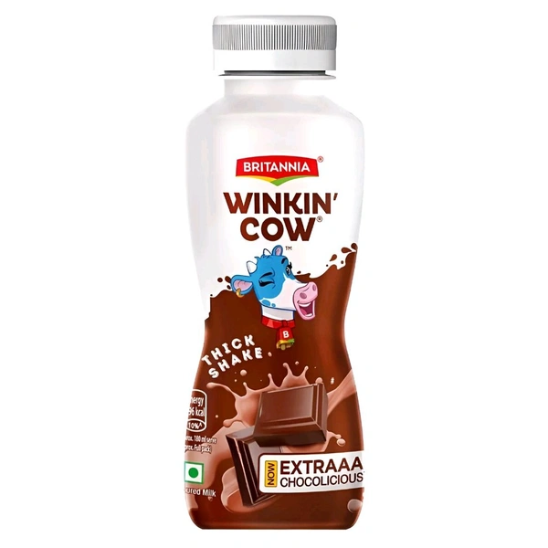 Britannia Winking Cow Chocolate Thick Shake - 180ml