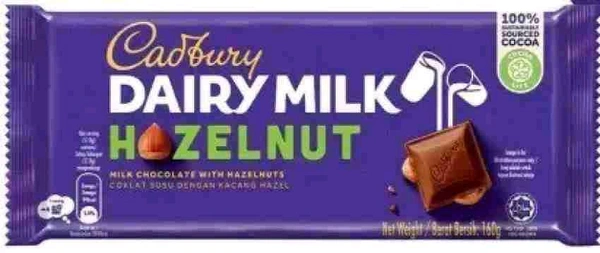 Cadbury Dairy Milk Hazelnut - 160g