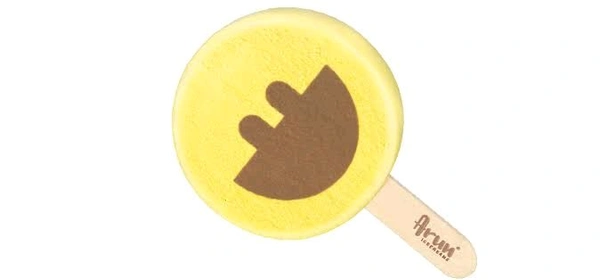 Arun Ice Creams Smiley Chocolate & Butterscotch Flavored Ice Cream Stick - 55ml