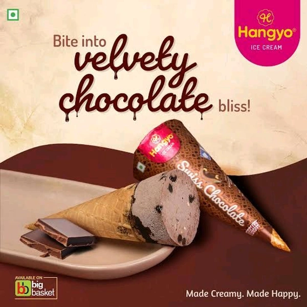 Hangyo Swiss Chocolate Ice Cream - 70ml