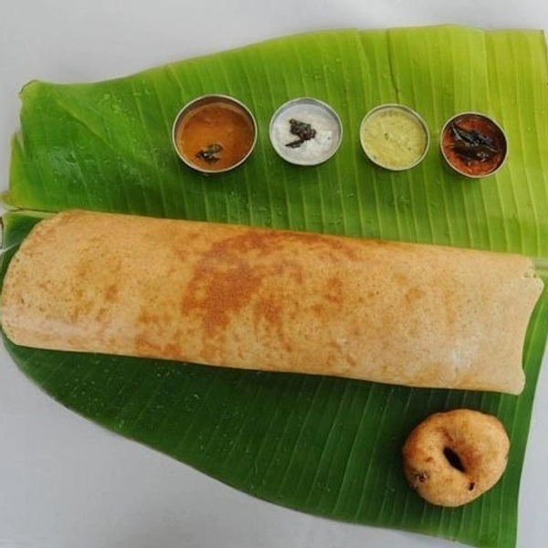 Varagu Dosai + Vadai Combo