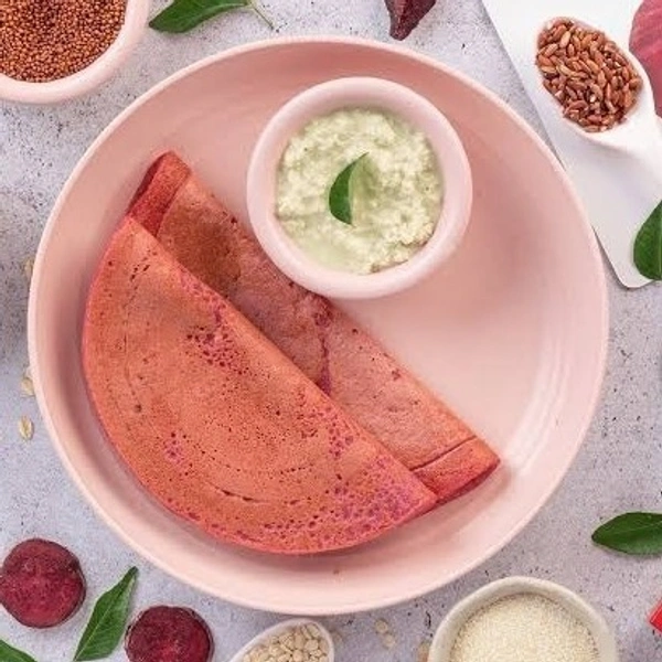 Beetroot Dosa (Multigrain)