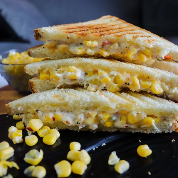 Corn Cheese Sandwich