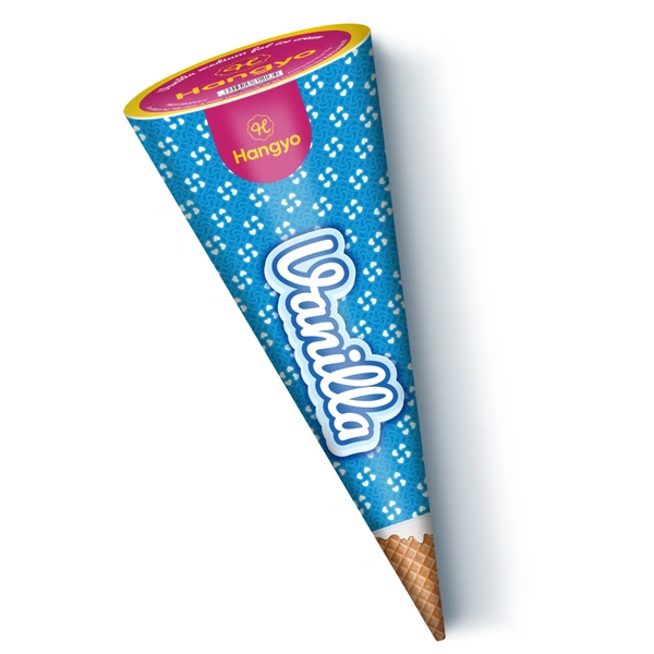 Hangyo Vanilla Cone Ice Cream - 80ml