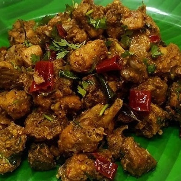 Country Chicken Salted Fry (Uppukari)