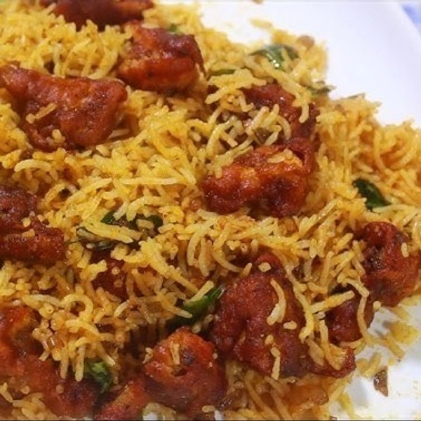 Mushroom Kawab Rice