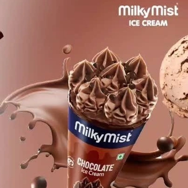 Milky Mist Chocolate Ice Cream Capella Cone - 60ml