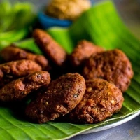 Plantain Vadai (வாழைப்பூ வடை)