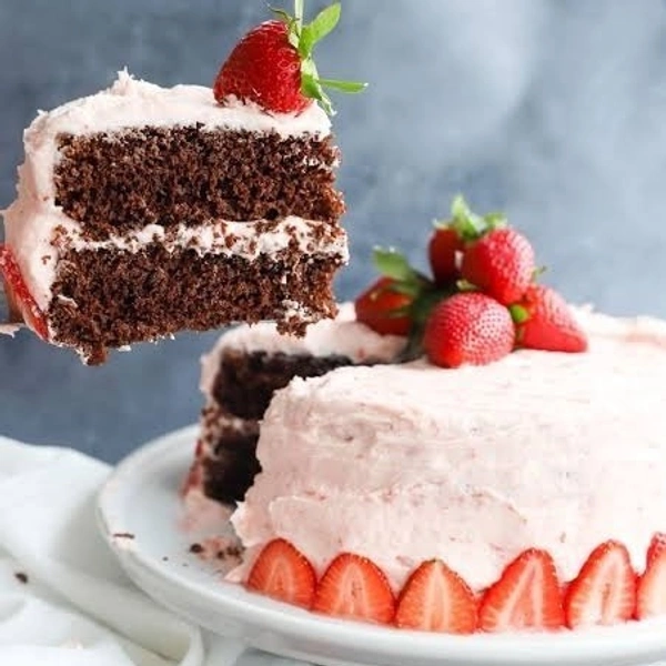 Trend Cakes Chocolate Strawberry Cake - 500g