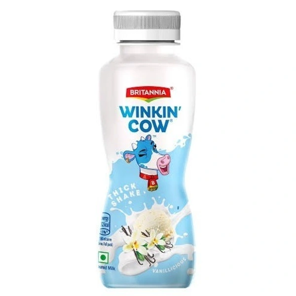 Britannia Winkin Cow Vanilla Thick Shake - 180ml