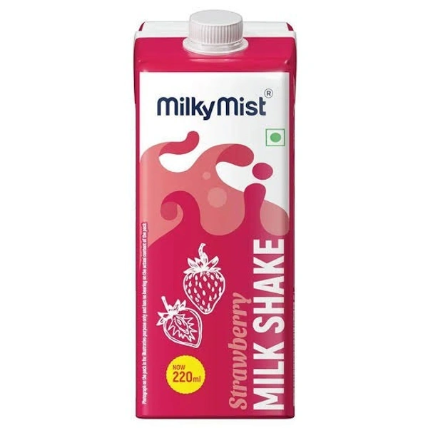 Milky Mist Strawberry Milk Shake - 220ml