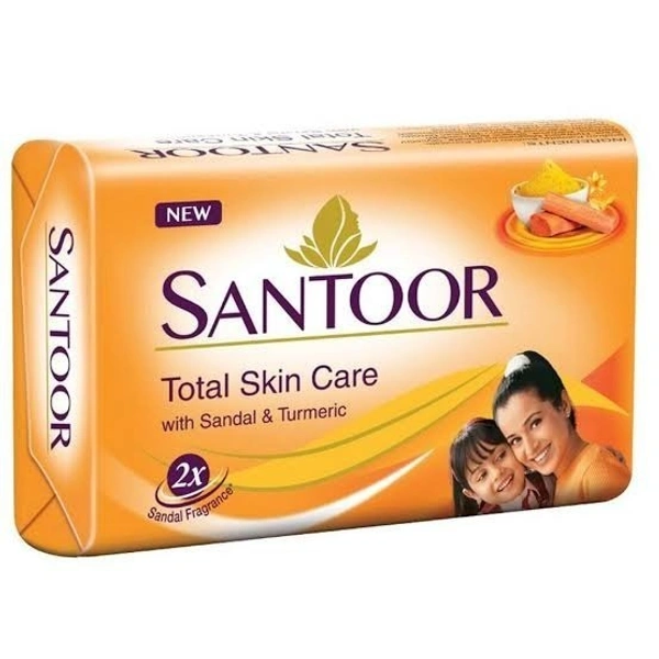 Santoor Sandal & Turmeric Soap - Out of Stock, 150g