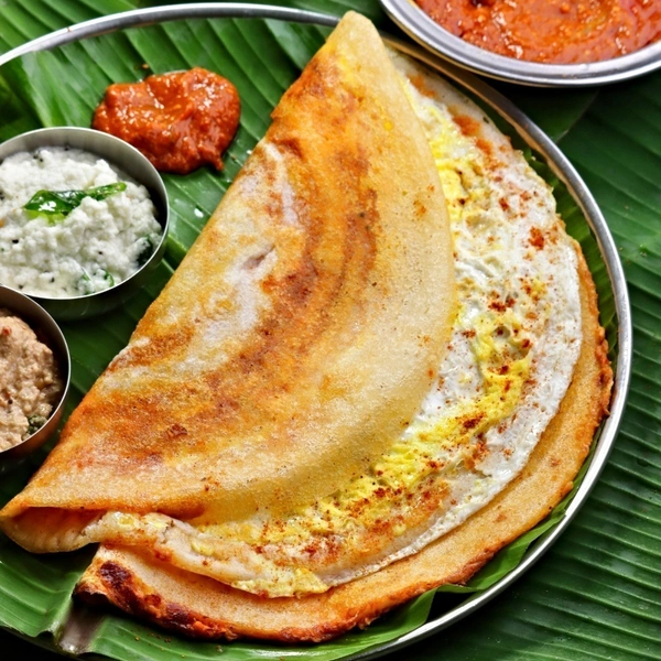 Egg Plain Dosa