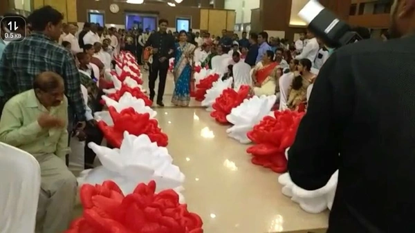 Rose Flower Entry - 32ft