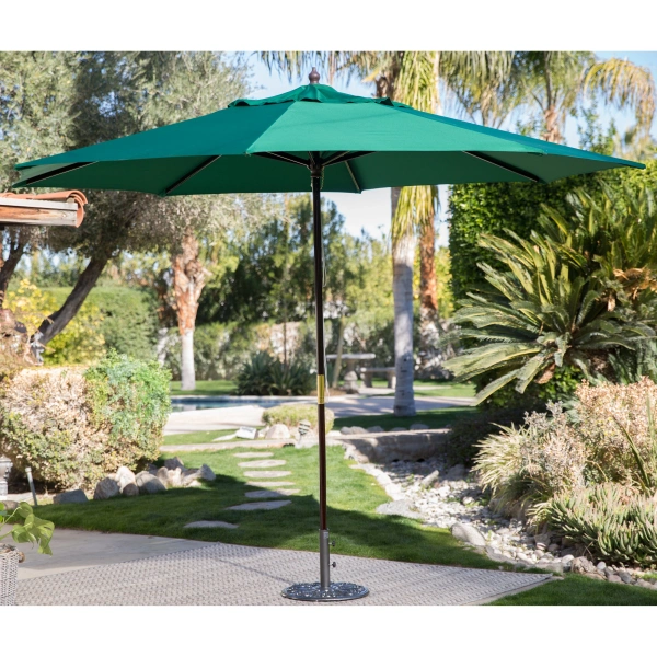 Center Pool Umbrella With Marbal Base