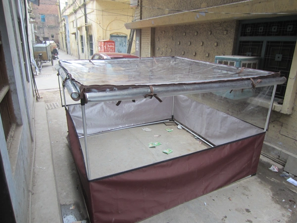 Clear pvc Openable Canopy - 8x8x7