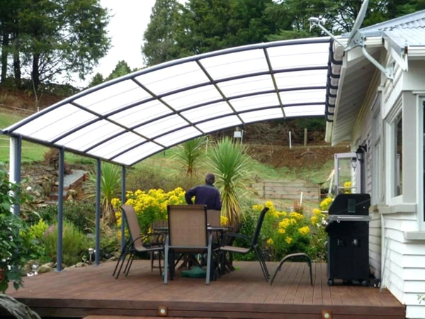 Outdoor Fixed Awning - per sq feet