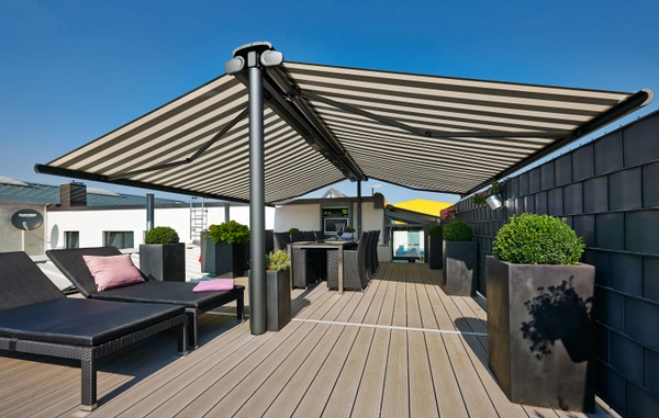 Two Side Awning - per sq feet