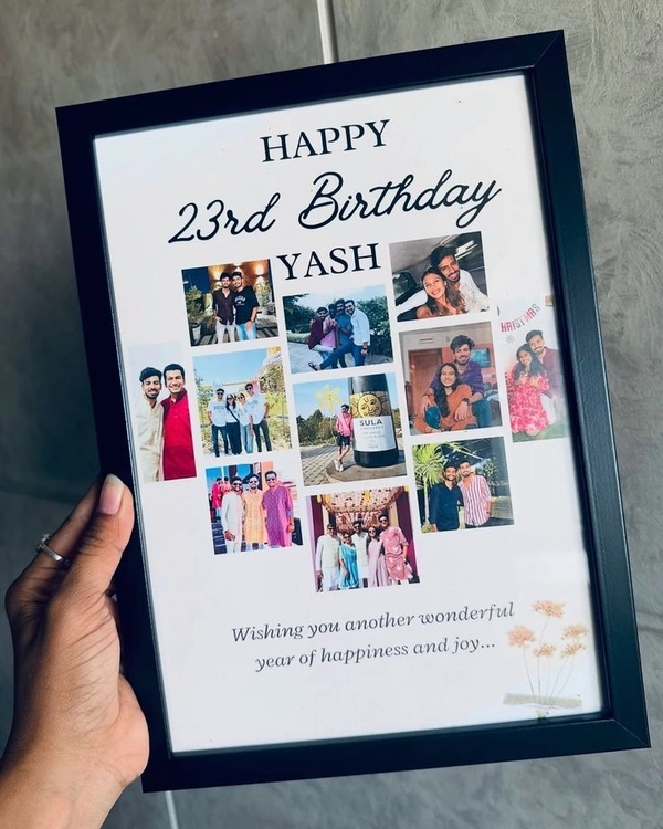 Rakhi Photo Frames | Personalised Photo Frame - 8x12