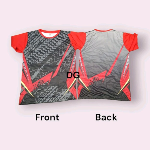 ✅Sports Jersey 
👉Material: Polyster 130 GSM 
👉3 variants 
👉back side *Name and numbers* can be printed with sublimation printing
 - S, Black