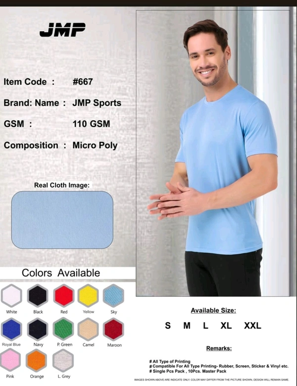 Polyester Kid's. T -SHART - SIZE: 18, 20, 22, 24, 26. 28, 30, 32, 24, White