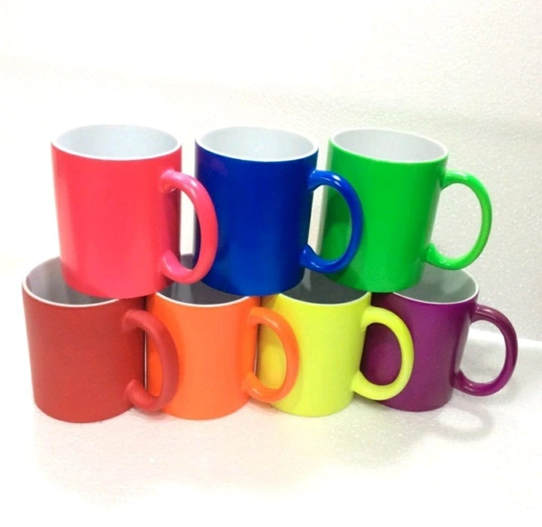Silver mugs.