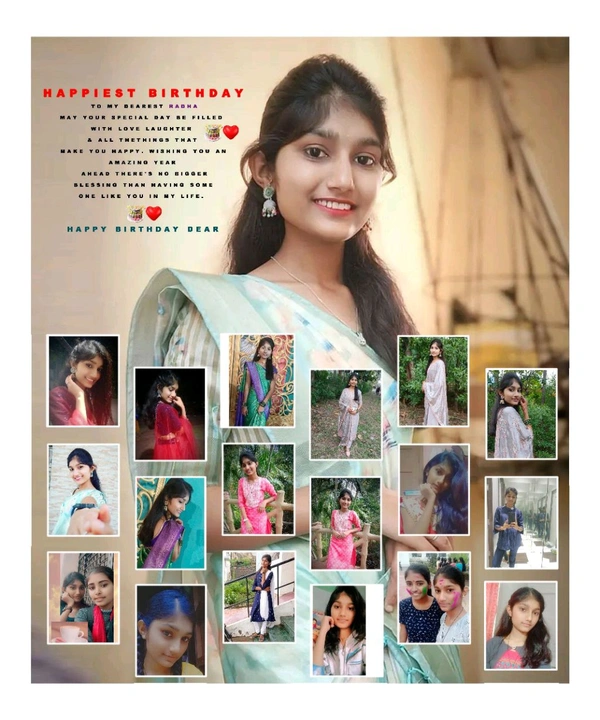 New Design Birthday - 8X12 Inches