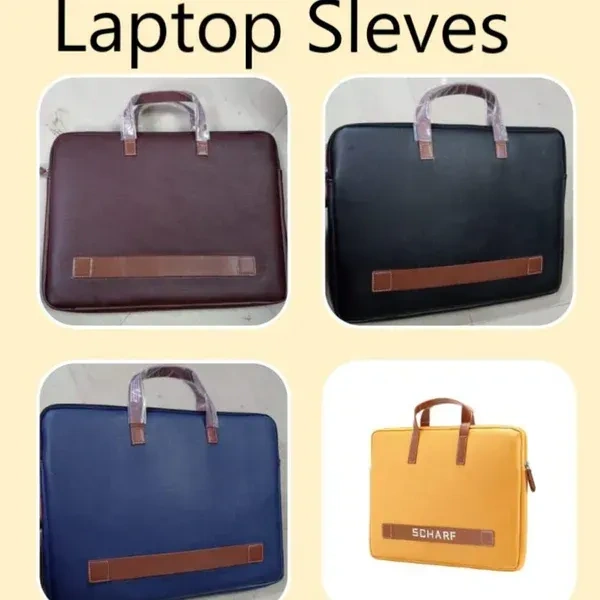Laptop Sleeve  Mix Color - Tan,Brown