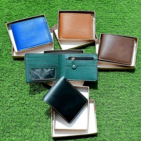 Premium Leather Men’s Wallet - Tan