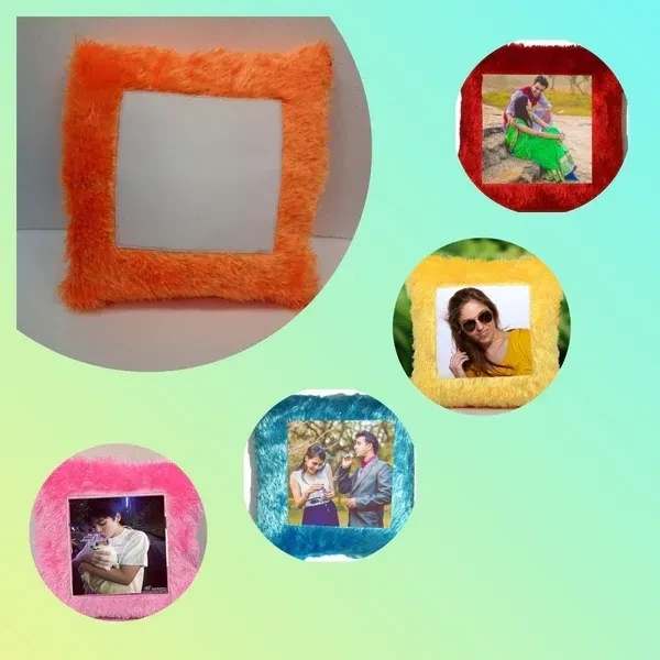 Fur Square Pillow