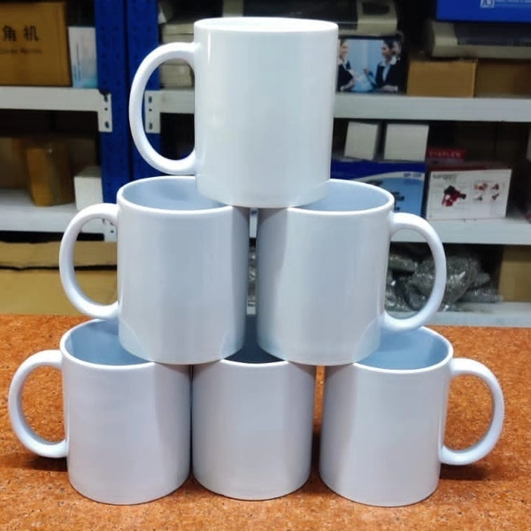 3 Tone Tea Mugs. - Blue