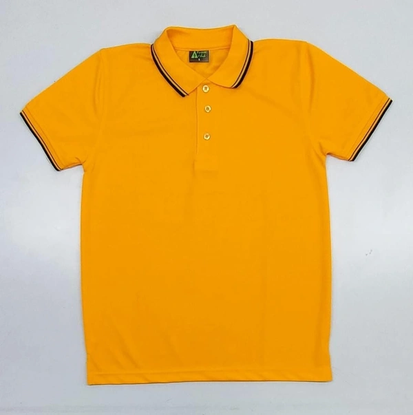 Printed Tshirt Dryfit with Collar 180 GSM - XXL, M,L,XL ,S, White