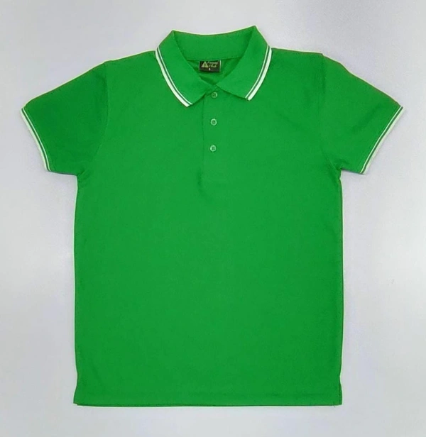 Printed Tshirt Dryfit with Collar 180 GSM - XXL, M,L,XL ,S, White