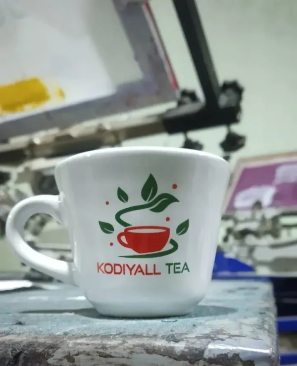 White mugs. Small Size - White