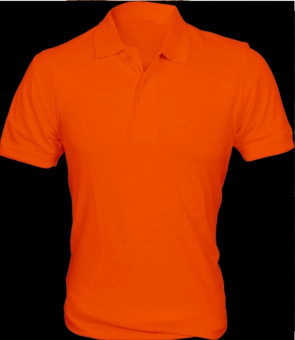 Printed Tshirt Dryfit with Collar 180 GSM - L, White